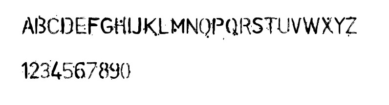 Conspiracy Font View