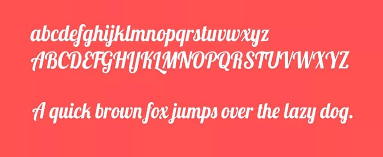 Lobster Font View