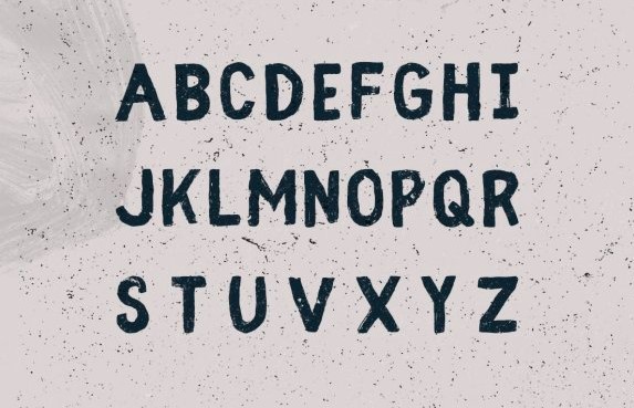 Fibre Vintage Font View