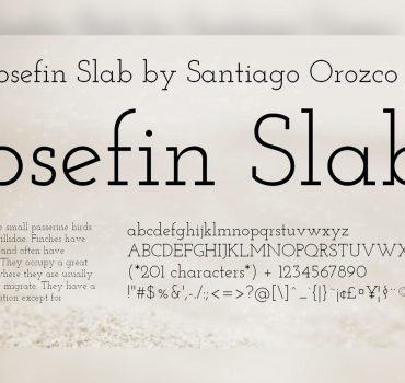 Josefin Slab Font