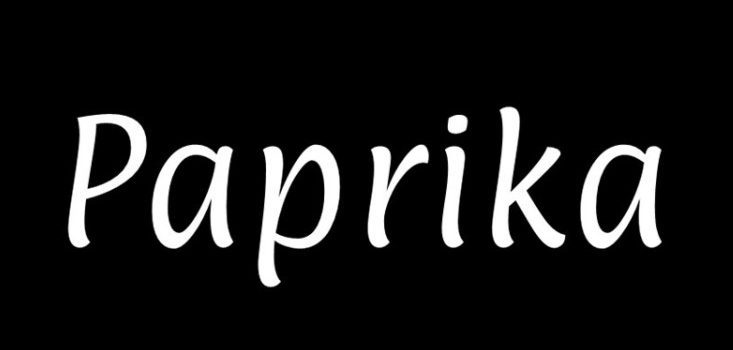 Paprika Font