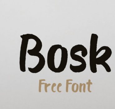 Bosk Font