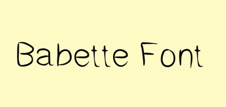 Babette Font