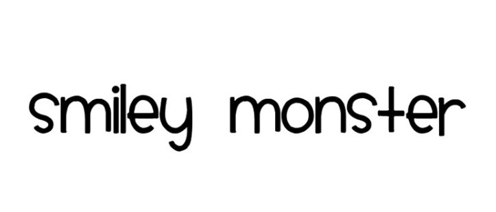 Smiley Monster Font