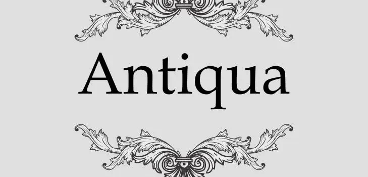 Antiqua Font