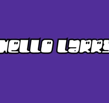 hello larry font